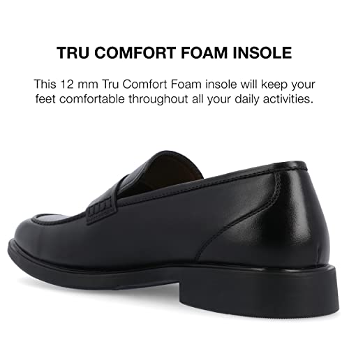 Vance Co. Men's Keith Loafer, Black, 124