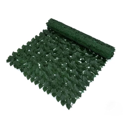 Künstlicher Sichtschutzzaun, dekorative Efeu-Hecke, für den...