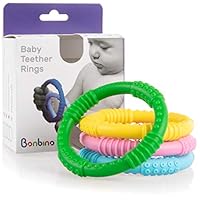 Algopix Similar Product 16 - Bonbino Teether Rings  4 Pack