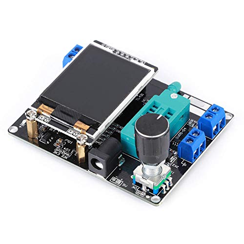 Image of Oumefar Meter with Case NPN PNP Transistor Tester Small Volume Inductance Capacitance Meter for NPN and PNP Transistors, 160x128 Color Display Automatic Detection