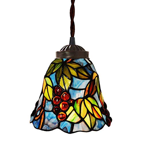 Lampe suspendue à raisin pastoral 7" luminaire de couloir et colonne YRYRYW