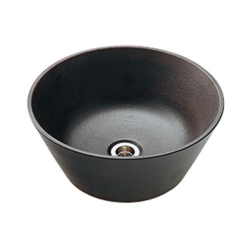 Amazon | 立水栓 パン ガーデンパン 手洗い鉢 砂鉄 信楽焼陶器 手洗い