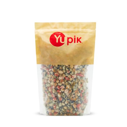 Yupik Mix Wasabi Beans, 2.2 lb (35.3 oz), Spicy &amp; Crunchy Wasabi Beans, Kosher, Vegan, High in Protein &amp; Fiber, Cholesterol Free, Perfect for Snacking