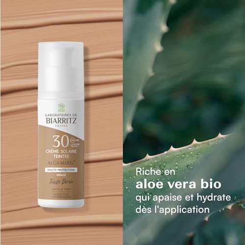 Biarritz Crema Facial Color Dorado Spf Krem Do Rąk Nawilżający