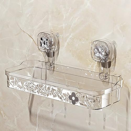 Étagère de douche sans perçage avec évacuation d'eau rapide - 3