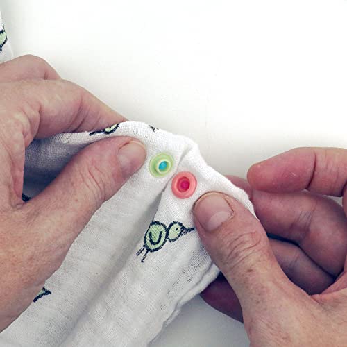 I Like Big Buttons! Starter Pack Of 250 Complete Kam Snaps/Plastic Snap Sets For No Sew Fasteners/Cloth Diaper/Sewing/Unpaper Towels/Nappies/Buttons/Mama Pads (Autumn) #TOP7