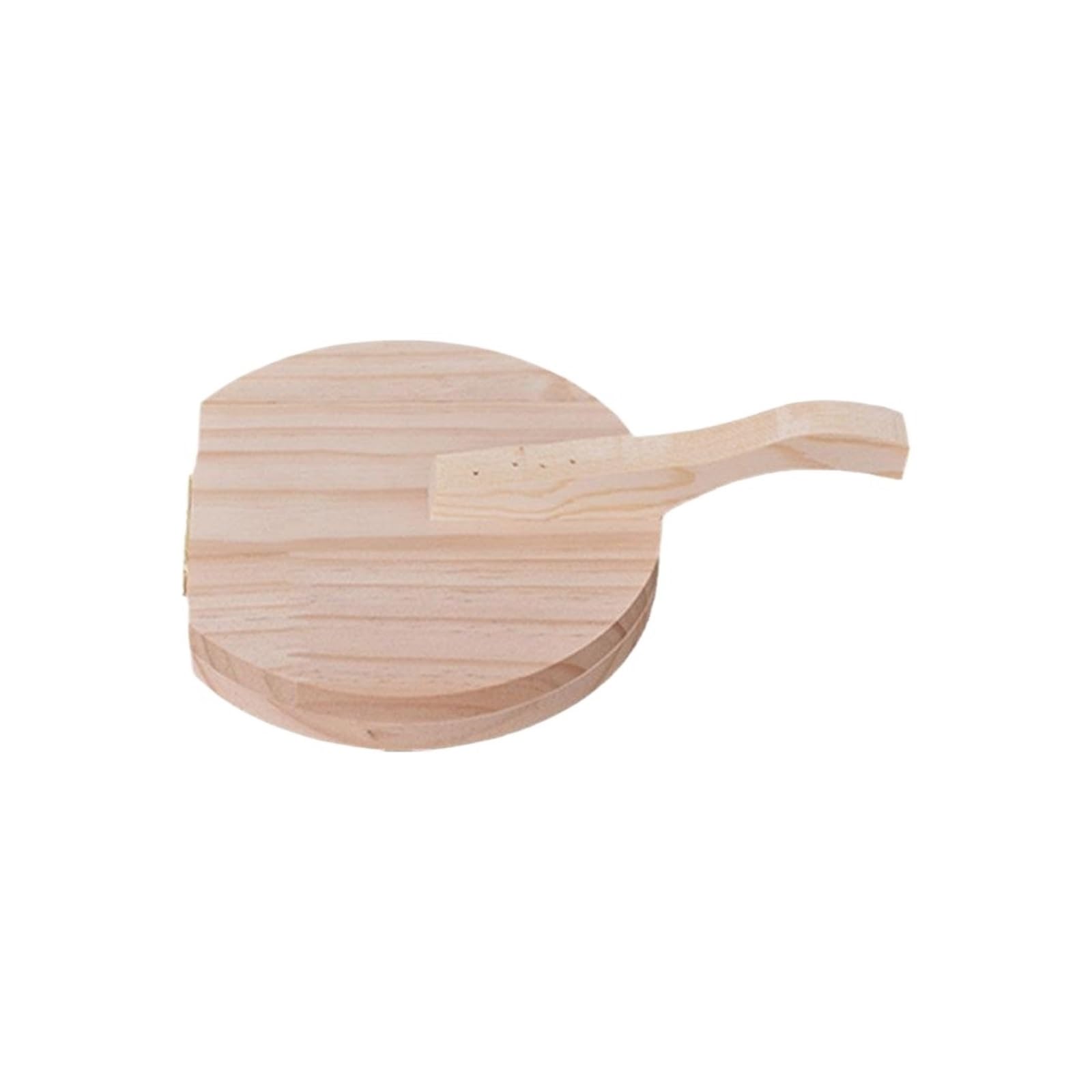 LCANALLYMS Dumpling maker, Wooden Dumpling Press Tool Skin Maker Pie Handmade Tortilla Dough Pressing Kitchen