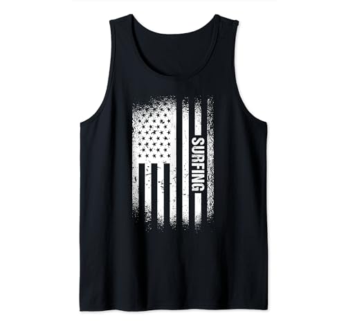 Sport Us Flag Surfing Camiseta sin Mangas