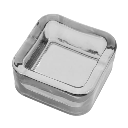 Alipis Cendrier Verre Intérieur Extérieur Élégant Cendrier Européen Joli Pour Usage Terrasse