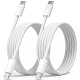 Quickeep USB C to USB C Cable 3FT 2 Pack, Nylon 60W iPhone 17 Charger Cord