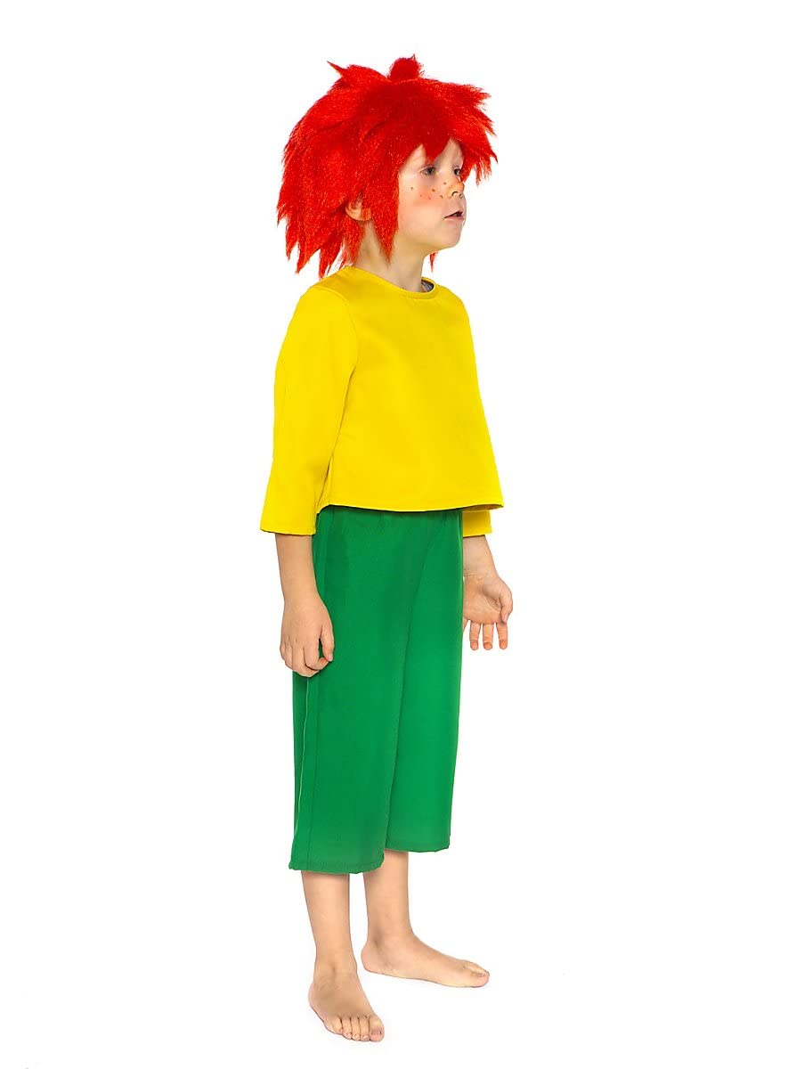 Maskworld Pumuckl Kostüm für Kinder - original lizenziert TV Serie - zweiteilig oder dreiteilig oder Perücke - Karneval & Motto-Party