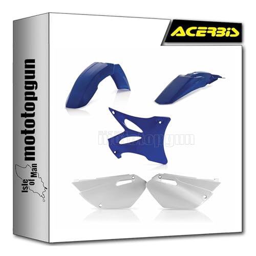 Cache carénage argent Acerbis pour remplacer plastique cassé YZ 85
