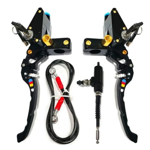 Levier de frein moto 22mm résistant avec verrouillage de sécurité