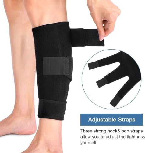 Image of Black Adjustable Calf Support, S