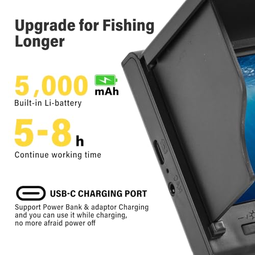 image for LATROVALE Underwater Fishing Camera, Fish Finder, Infrared Night Visio