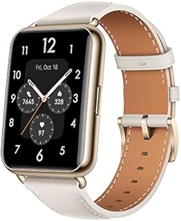 HUAWEI WATCH FIT 2 SmartWATCH, 1,74''HUAWEI FullView-Display,Bluetooth-Anrufe, Gesundheitsmanagement,Lange Akkulaufzeit,Animierte Quick-Workouts, SpO2-Erfassung, Deutsche Version, Moon White