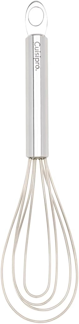 Cuisipro Silicone Flat Whisk 8" Frosted - Image 2