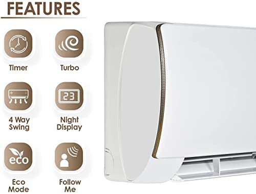 مكيف هواء بنظام سبليت 1.5 طن مع وظيفة التبريد من سوبر جينيرال، رقم الموديل KSGS183GER