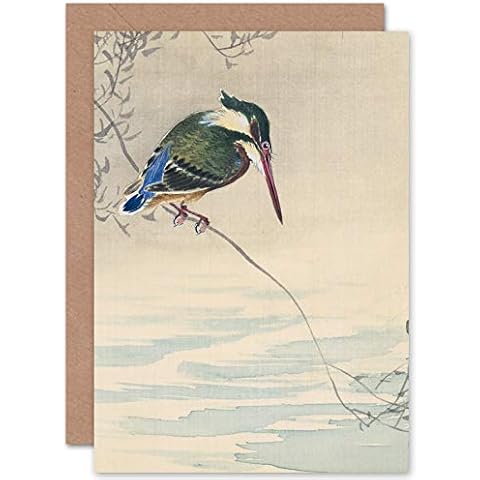 Artery8 Kingfisher Bird Fine Art Card Cover