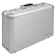 Aktenkoffer Anndora Aluminium Attaché Koffer in Silber