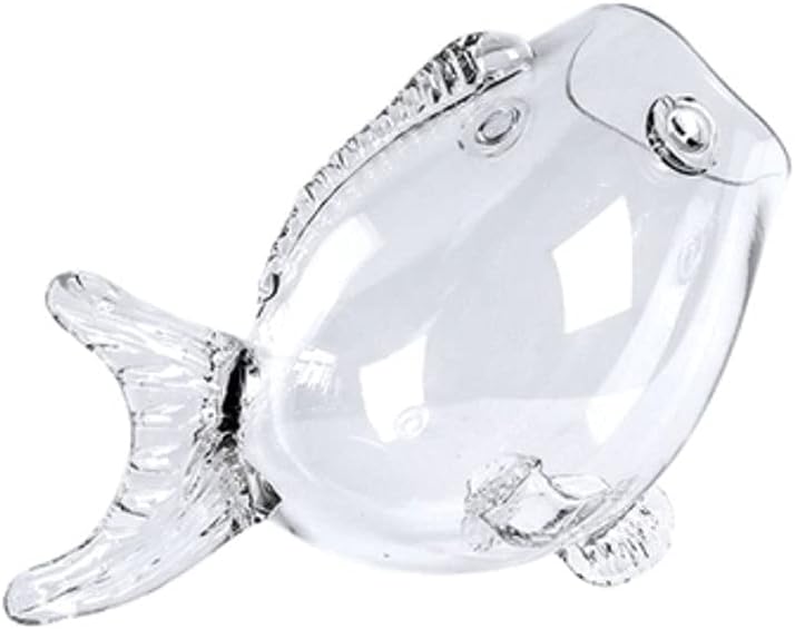 Fish Tank Creative Office Home Furnishing Decoration Decoration Desktop Small Transparent Glass Aquarium Ornamental Fish Goldfish Tank Aquarium Tank