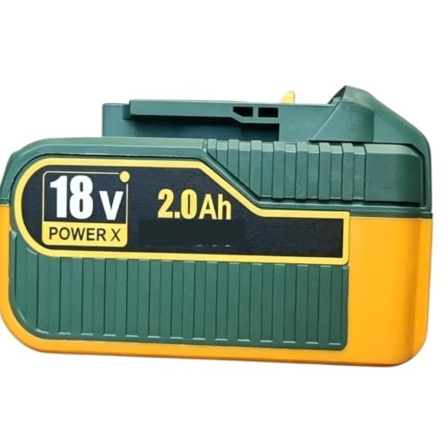 18V 2000mAh Compatible For TECCPO MLK5X-1104 HS40 2104N Electric Saw Bolt Driver Grinding Machine Electric Tool...