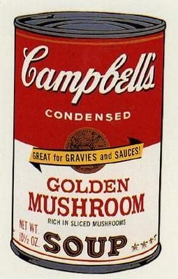 Sunday B　キャンベル缶Ⅱ Golden Mushroom/ポスター Sunday B キャンベル缶Ⅱ Golden Mushroom/ポスター Sunday B