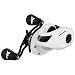 KastKing Crixus Baitcasting Reels,Glacier White,6.5:1 Gear Ratio,Right Handed Fishing Reel
