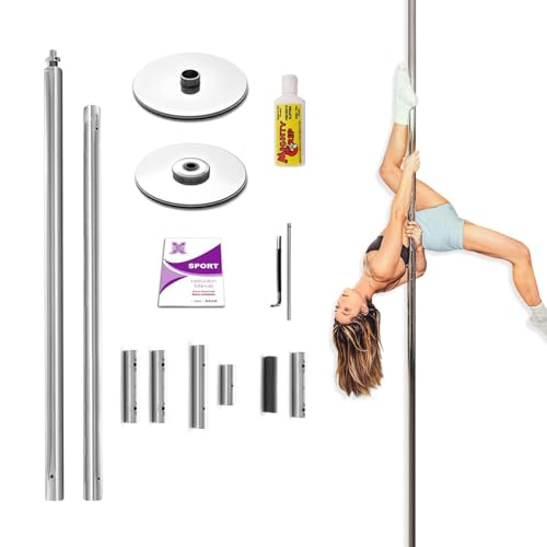 X-POLE Fitness & Dance Pole for Home - Static (Non-Spinning),