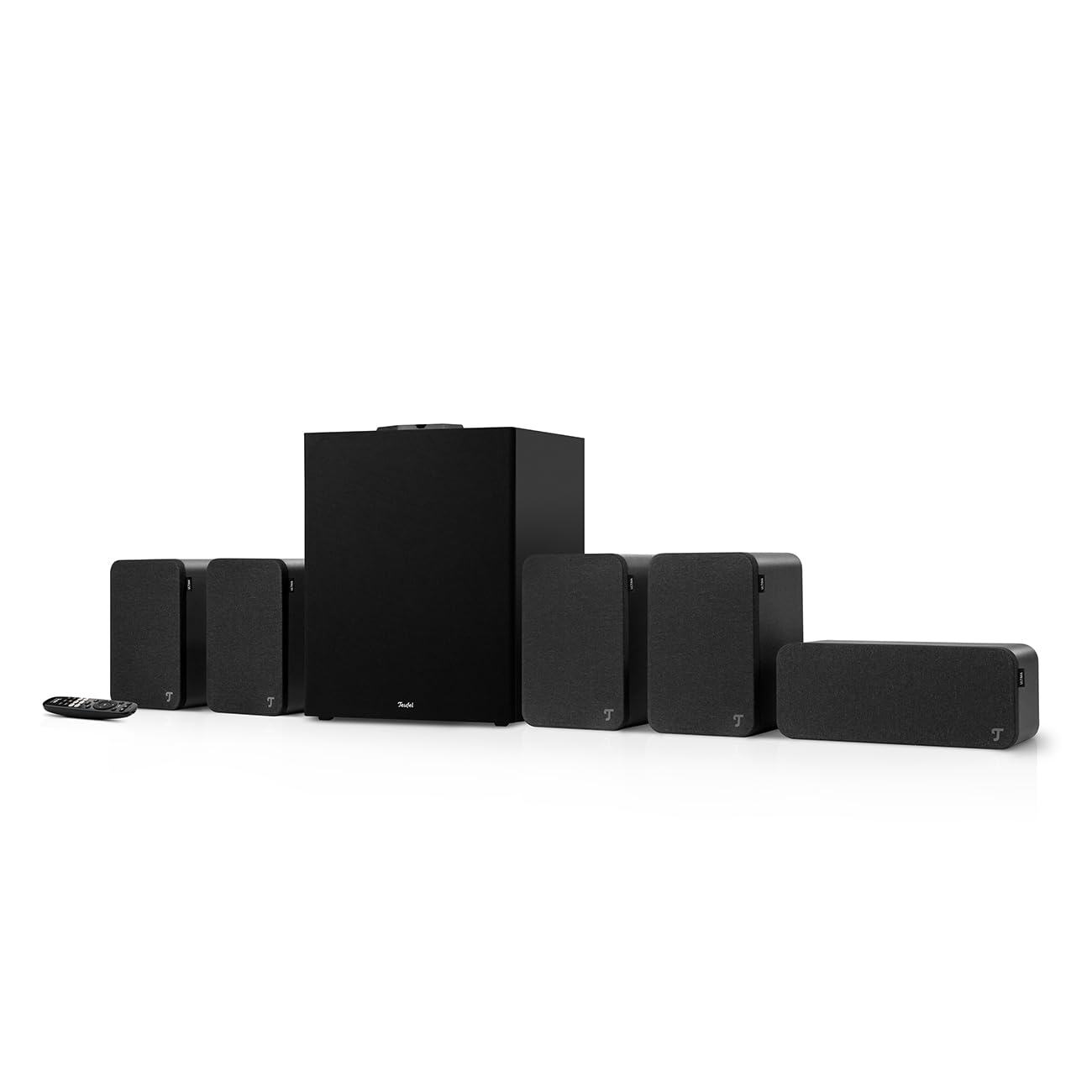 Teufel Ultima 20 Concept Power Edition - 5.1 Surround Soundsystem, Komplettsystem Heimkino mit integriertem AV-Receiver, Bluetooth, Dolby Audio, USB-C-Soundkartenfunktion, HDMI ARC CEC (Schwarz)