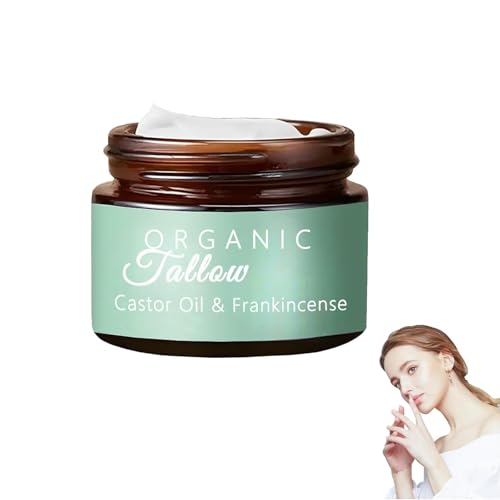 Sebo De Ternera Alimentado Con Pasto Con Aceite De Incienso Y Aceite De Ricino, Humectante De Sebo De Ternera Orgánico Para La Piel, Sebo Y Bálsamo De Miel De Manuka Para El Cuerpo (1 Uds.)