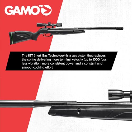 Image of Gamo Wildcat Whisper Break Barrel Air Rifle- IGT Gas Piston