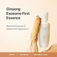 Ginseng Exosome First Essence | Hydrating, Targets Wrinkle & Dullness, Dark Spot Remover, Nourishing, glow serum, Barrier Supporting, korean Anti-Aging essence for face (100ml / 3.38 fl. oz.) — image 2
