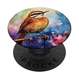 Watercolor Carolina Wren Bird Watching Gifts