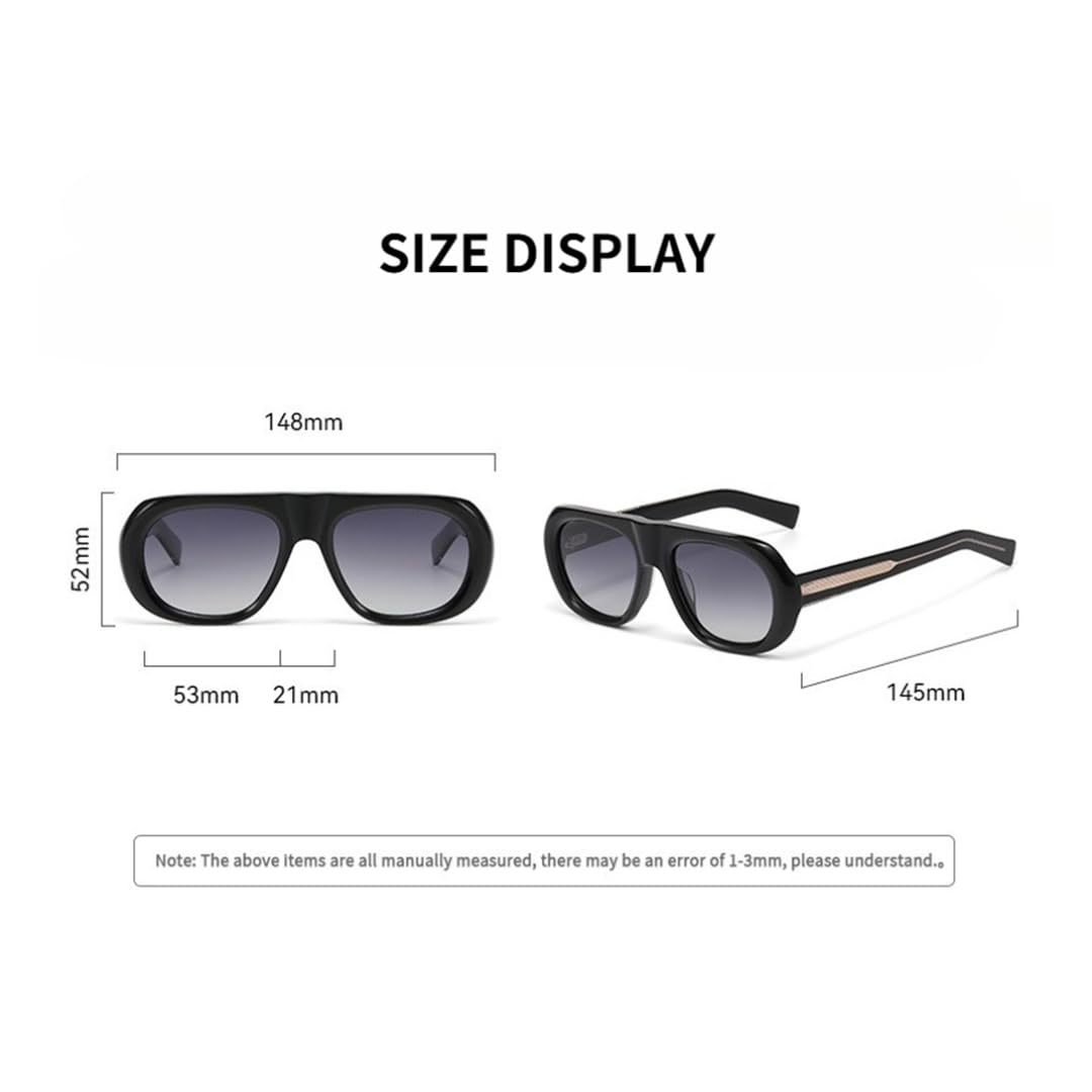 Gafas de sol de montura vintage para hombre, polarizadas, con protección UV400, estilo punk para mujer.