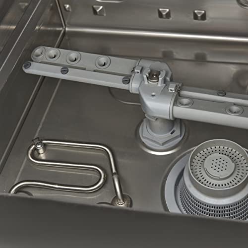 Maxima Horeca Geschirrspüler - 40 x 40 cm - mit Abfluss-, Spülspül- und Seifenpumpe - 230V