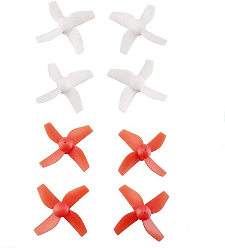 ZYGY 8PCS Propeller für HS210 H36 E010 GoolRC T36 NIHUI NH010 SANROCK GD65A ATOYX AT-66 RC Drohne(Weiß&Rot) ZYGY 8PCS Propeller für HS210 H36 E010 GoolRC T36 NIHUI NH010 SANROCK GD65A ATOYX AT-66 RC Drohne(Weiß&Rot)