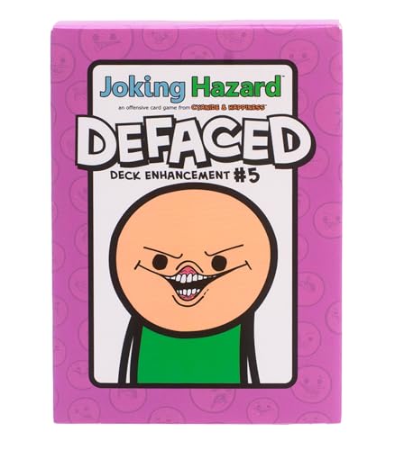 Image of Joking Hazard Deck Enhancement #5 - Expansion Pack for Fun Party Games by Cyanide & Happiness, 100 New Hilarious Comic Cards | Perfect for Game Night