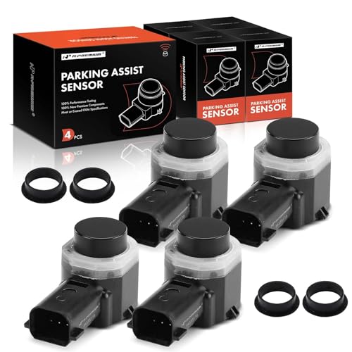 Front And/Or Rear Parking Aid Camera - Various Concerns - 2020 Ford & Lincoln 3 A-Premium 4-PC Reverse Backup Parking Assist Aid Sensor Compatible with Ford Models - F-150 F150 F-250/F-350/F-450/F-550 Super Duty 2015 2016 2017 2018 2019 2020, With 3 Pins