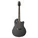 Ovation Elite TX 1778TX-5 Mid Depth Acoustic Guitar Black