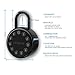 Prezlock, Electronic Combination Padlock with Key Backup, Suitable for Outdoor and Heavy Duty uses, Water Resistant, IP65 Weatherproof.