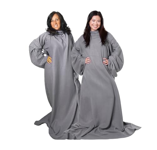 Image of Snuggie The Original Wearable Blanket With Sleeves & Pockets | Cozy Oversized Throw for Adult Men & Women | One Size, 71x54