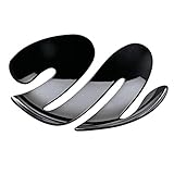 Apto para lavavajillas Koziol Eve - Bandeja/Centro de Mesa, Color Negro sólido