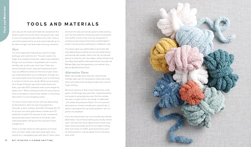 Get Started in Finger Knitting: Patterns and Instructions for Making Chunky Blankets, Cozy Pillows, and Cute Stuffies by Hand - Image 3