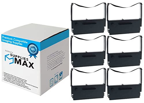Cintas compatibles para impresora Brother 101S/121S, pack 6 miniatura 1