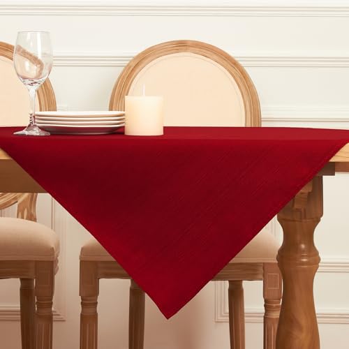 Mitteldecke Weihnachten Rot 15 Softalker Tischdecke Weihnachten rot 80x80 Mitteldecke abwaschbar...