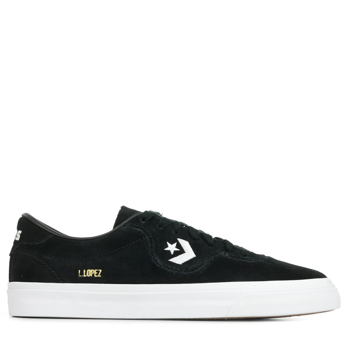 Converse Louie Lopez Pro mens LACED SHOES Men's 5 / Women's 6.5 Black/Black/White