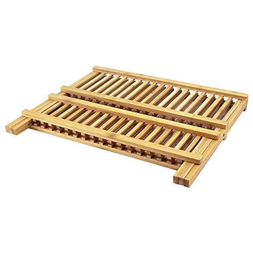 Totally Bamboo Collapsible Dish Drying Rack #TOP3