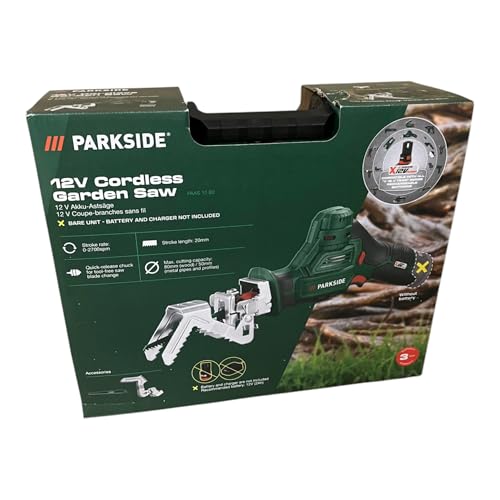 Parkside Akku-Astsäge PAAS 12 A1 X 12 V Serie mit Akku und Ladegerät