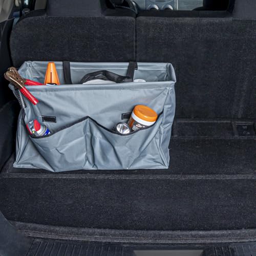 Household Essentials Gray Krush Container All-Purpose Utility Tote with Pockets by Household Essentials - Image 3